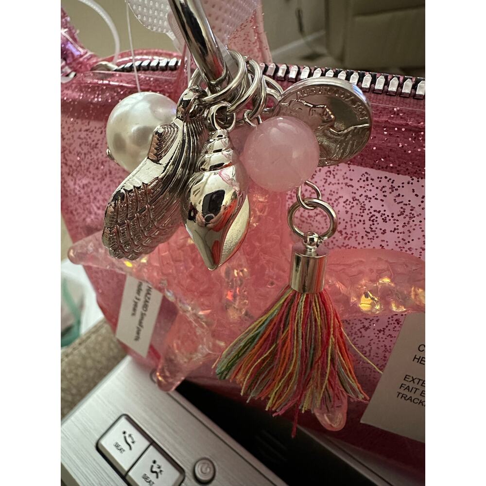 *NWT* Mini Glitter Jelly Bag Madden Girl - Pink - Picture 4 of 8